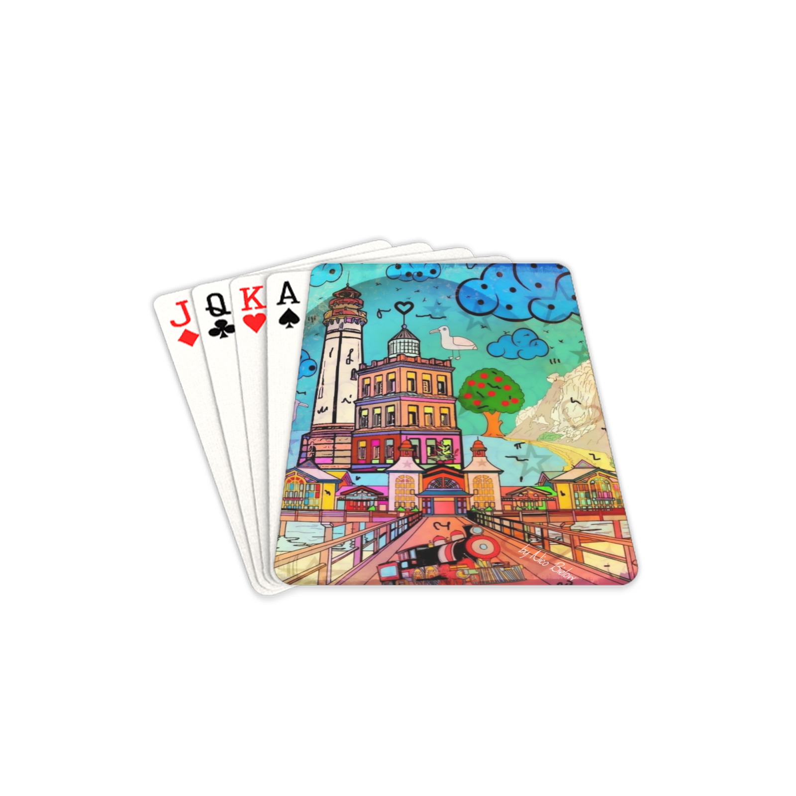 Insel Rügen Germany by Nico Bielow Playing Cards 2.5"x3.5"