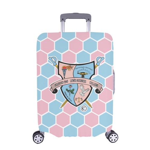 Honey Comb Luggage Cover