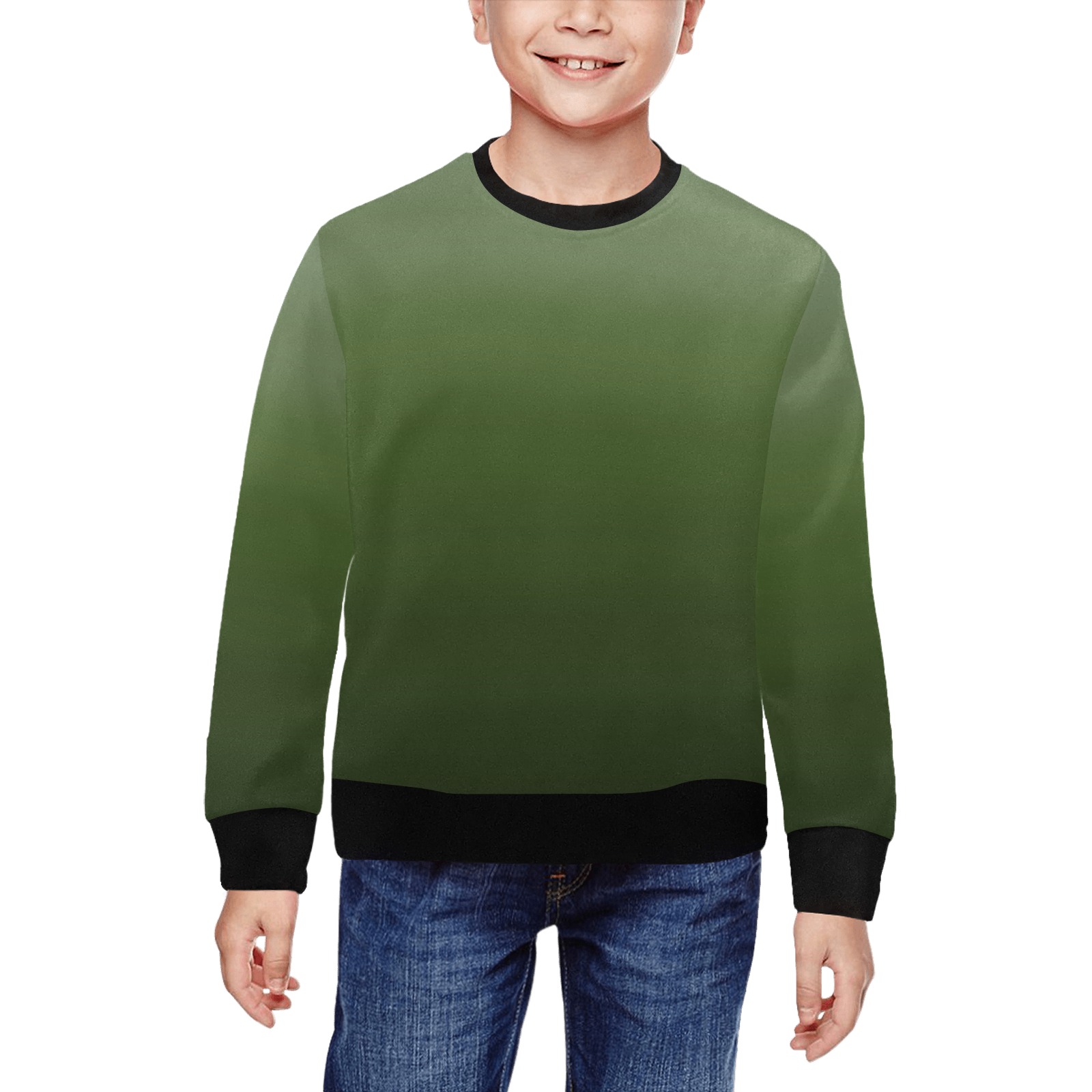 gr sp All Over Print Crewneck Sweatshirt for Kids (Model H29)