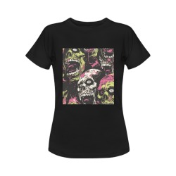 Zombie 3 Women's T-Shirt in USA Size (Front Printing Only)