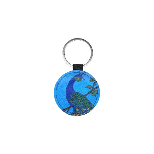 Peacock 2021 Round Pet ID Tag