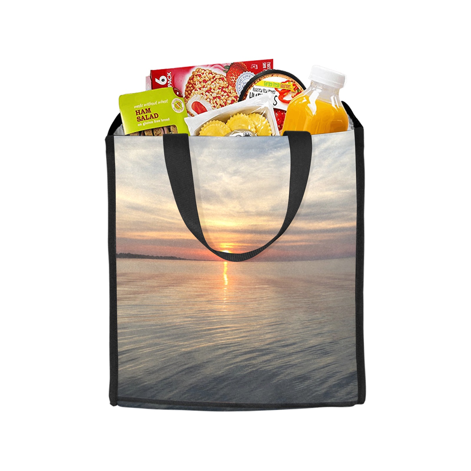 Early Sunset Collection Picnic Tote Bag (Model 1717)