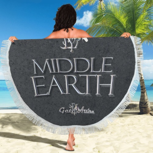 MIDDLE EARTH Collectable Fly Circular Beach Shawl 59"x 59"