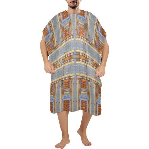 greec mosaic purple and fire Beach Changing Robe (Large Size)