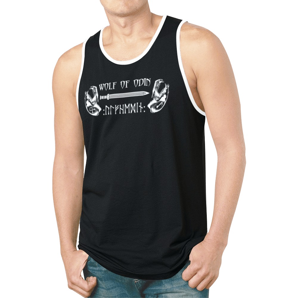 Wolf of Odin New All Over Print Tank Top for Men (Model T46)