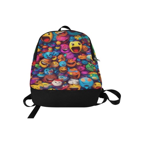 Emoji Fabric Backpack for Adult (Model 1659)