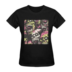 Zombie 3 Sunny Women's T-shirt (Model T05)