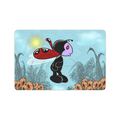 Mizz Ladybug Doormat 24"x16"