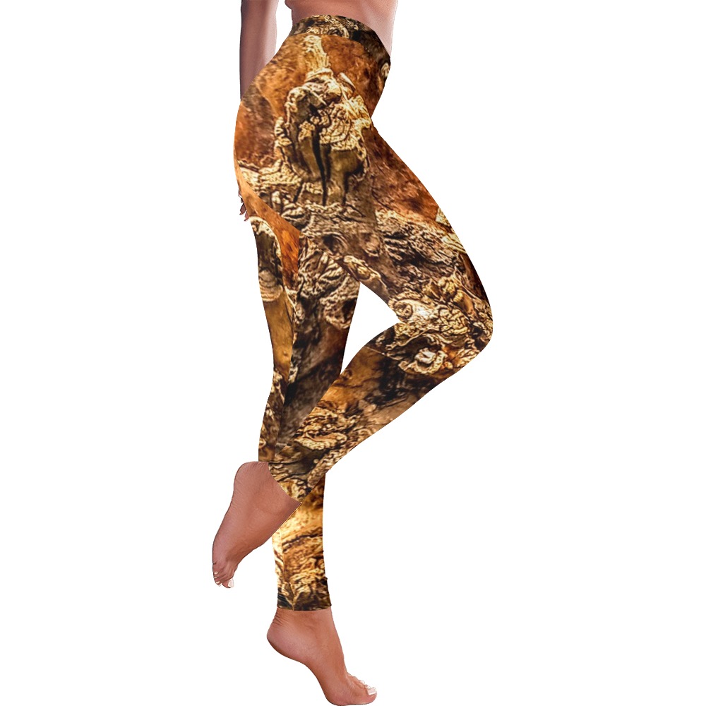 Armalanikai designer art low rise Leggings Women's Low Rise Leggings (Invisible Stitch) (Model L05)