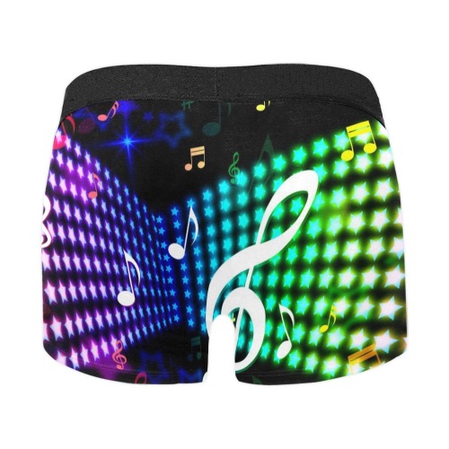 Music Note Treble Clef under wear Men's All Over Print Boxer Briefs - New (Model L10)