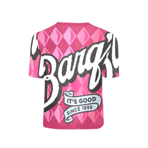 Barqs shirt Big Girls' All Over Print Crew Neck T-Shirt (Model T40-2)