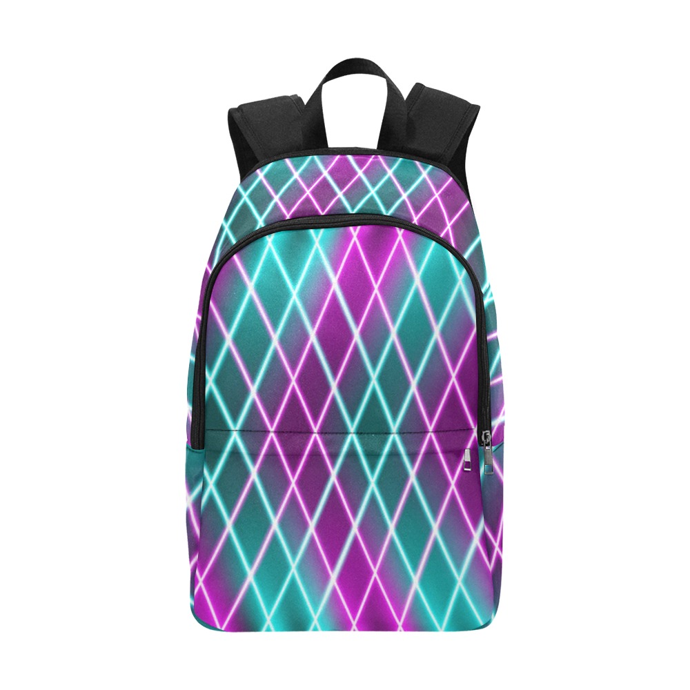 Neon light Fabric Backpack for Adult (Model 1659)