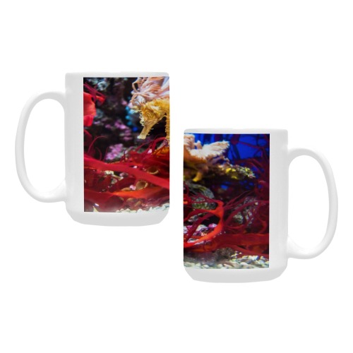 Seahorse Fantasy Custom Ceramic Mug (15OZ)