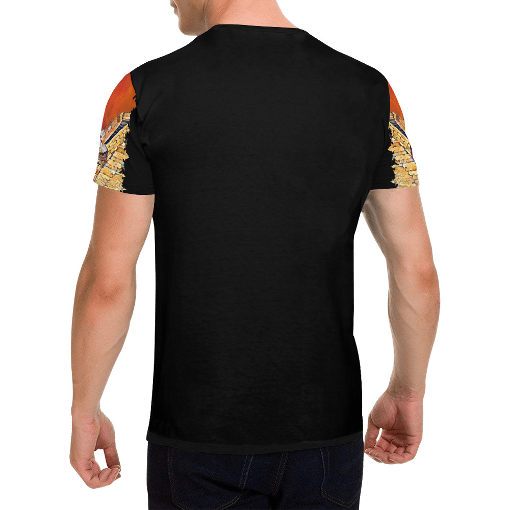 Lamassu Artwork All Over Print T-Shirt for Men (USA Size) (Model T40)