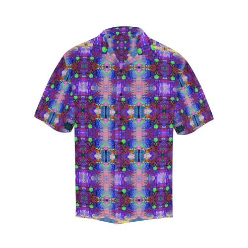 a beautiful face 10c17 Hawaiian Shirt (Model T58)