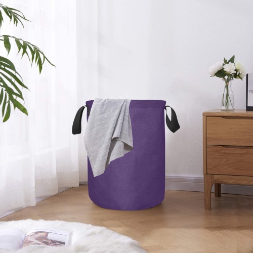 color Russian violet Laundry Bag (Small)