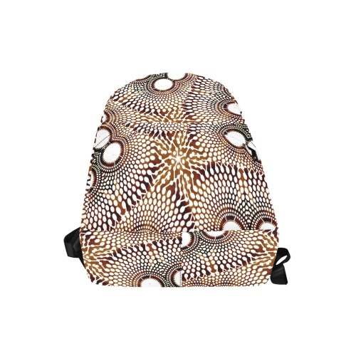 AFRICAN PRINT PATTERN 4 Unisex Classic Backpack (Model 1673)