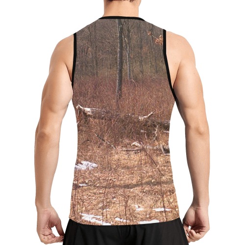 Falling tree in the woods All Over Print Basketball Jersey