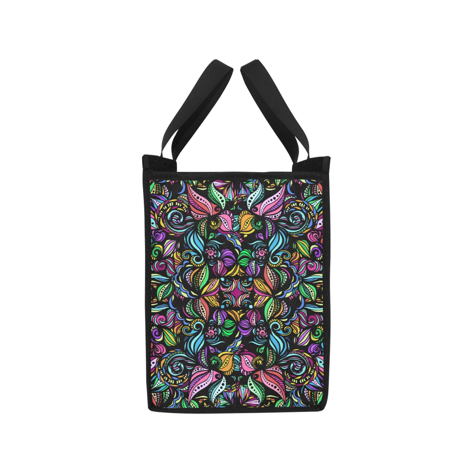 Whimsical Blooms Picnic Tote Bag (Model 1717)
