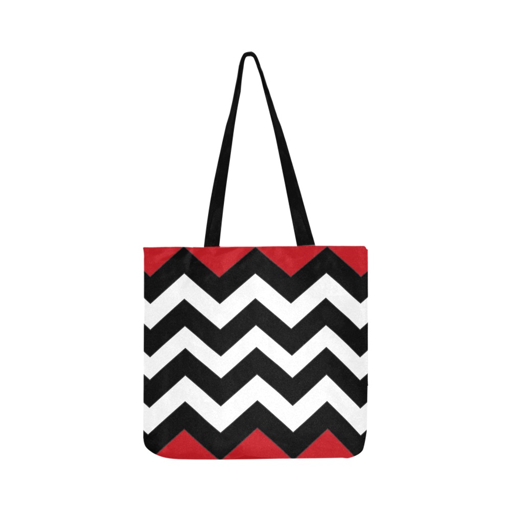 Twin Peaks Red Room Water Resist Tote Bag Reusable Shopping Bag Model 1660 (Two sides)
