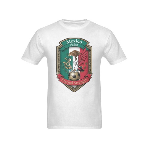 Mexico Eagle Fierce T-Shirt, Mexican Flag Pride Insignia Gift
