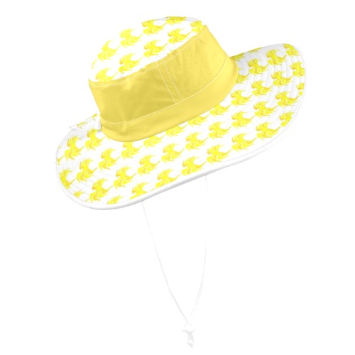 Sun Droop Wide Brim Bucket Hat