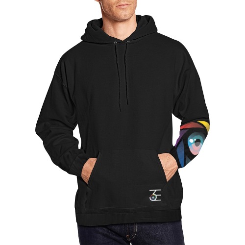 3rd eye hoodie All Over Print Hoodie for Men (USA Size) (Model H13)