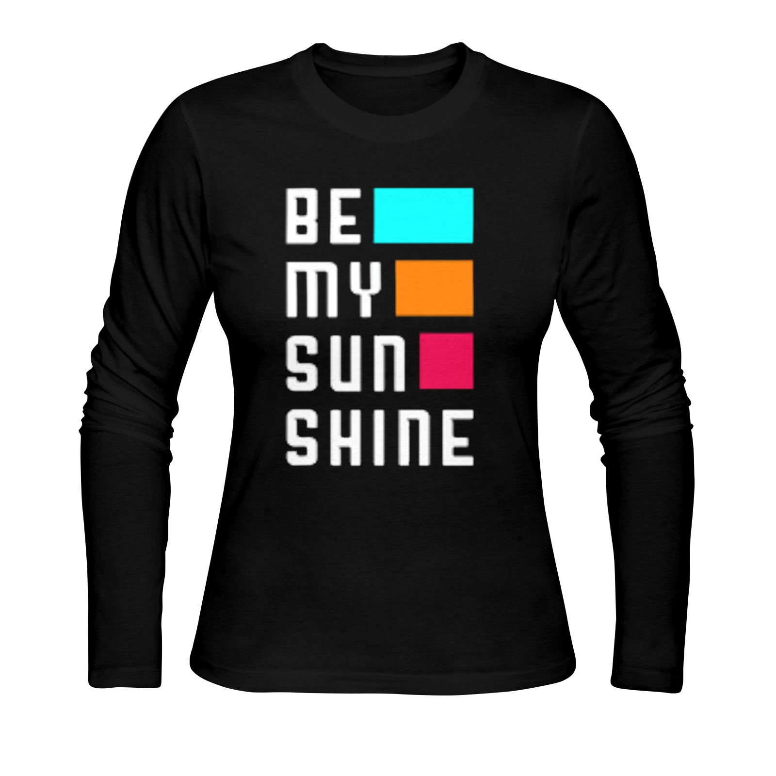 be mysunshine Sunny Women's T-shirt (long-sleeve) (Model T07)