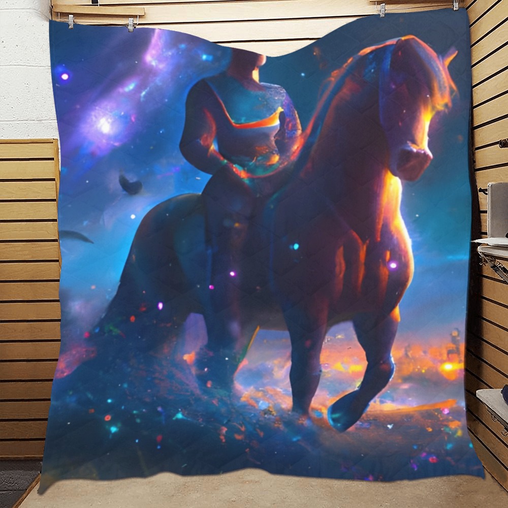 The Knight Quilt 60"x70"