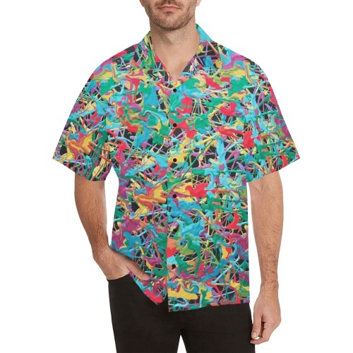 Occupied Hawaiian Shirt (Model T58)