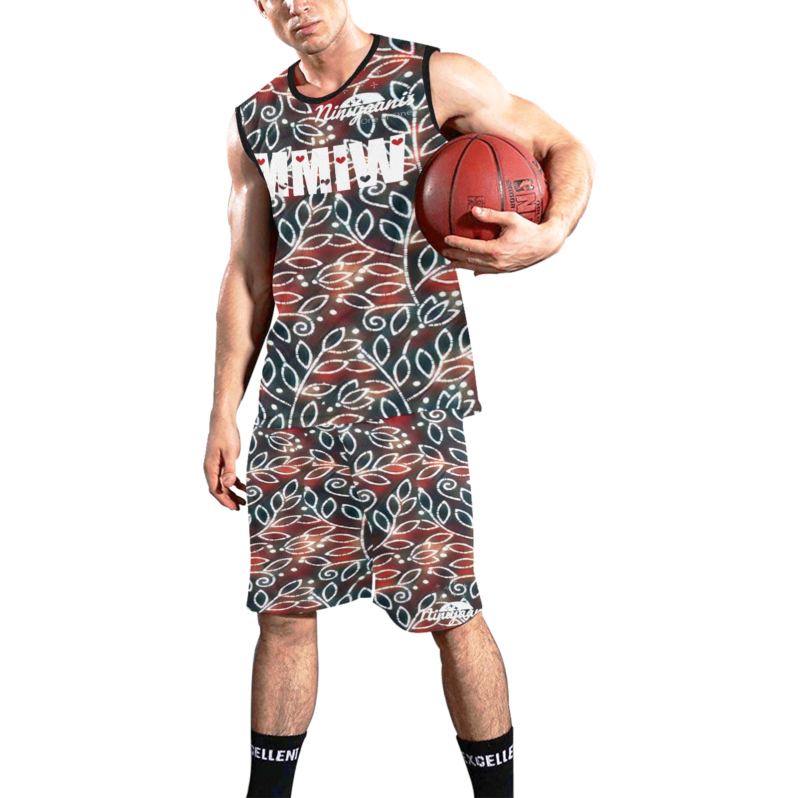 sommers 1 All Over Print Basketball Uniform