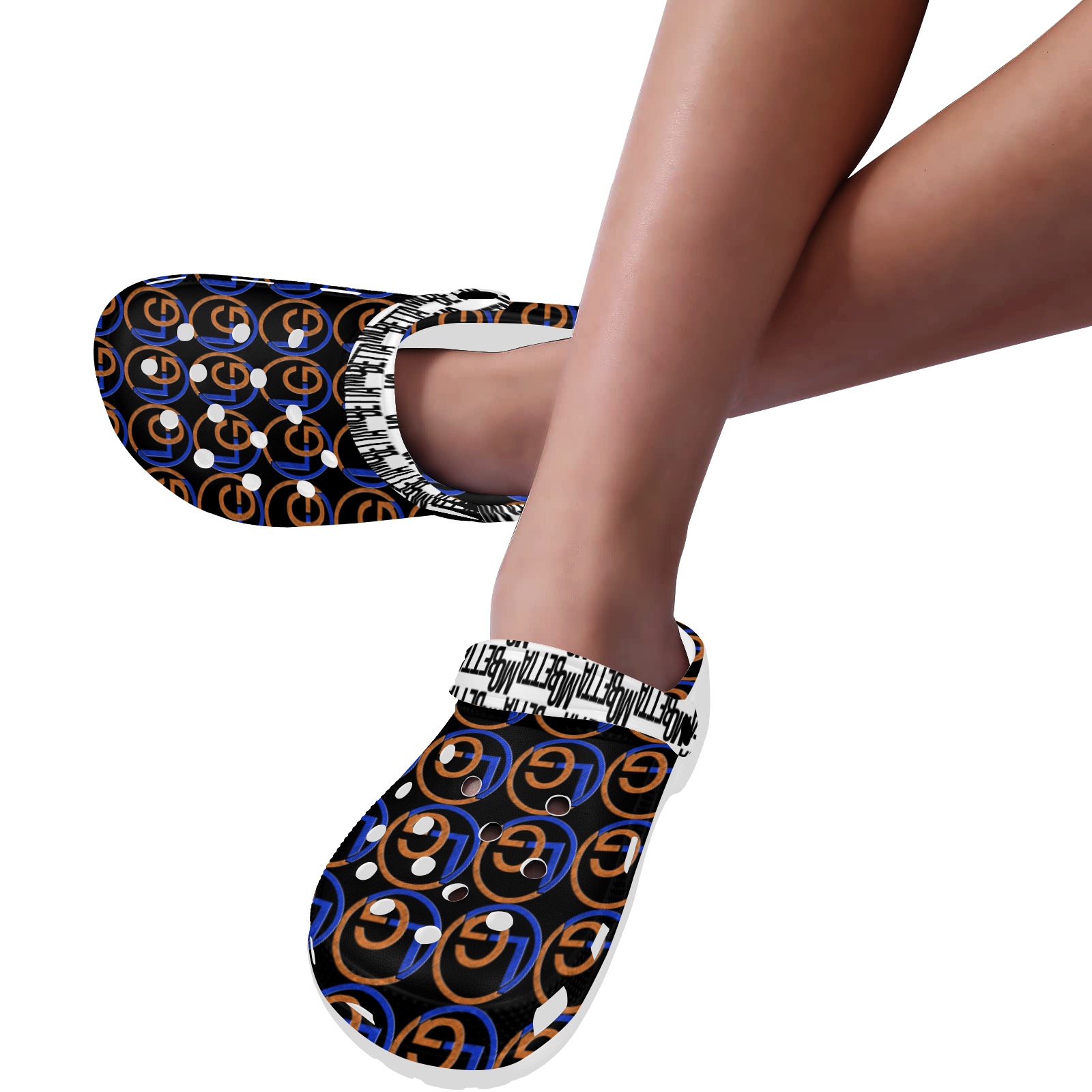 MoBetta Custom Print Foam Clogs for Adults