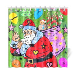 Christmas 2021 by Nico Bielow Shower Curtain 72"x72"