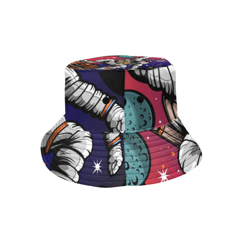 Space Ride All Over Print Bucket Hat for Men