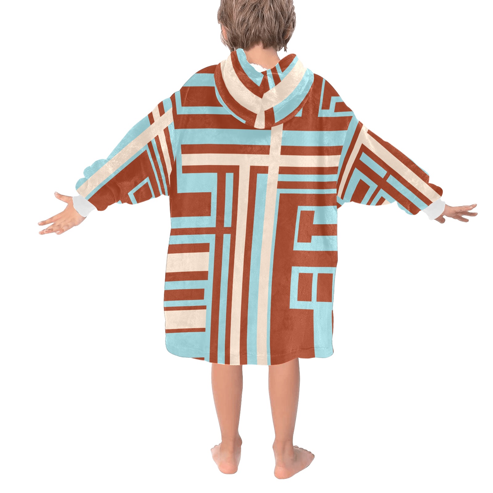Model 1 Blanket Hoodie for Kids