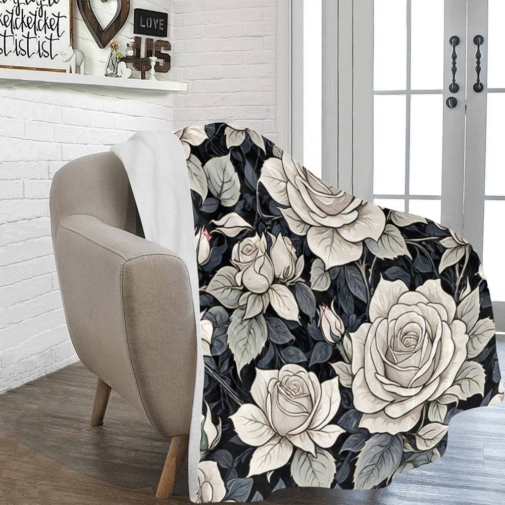 Fabulous Florals 18 Ultra-Soft Micro Fleece Blanket 54''x70''