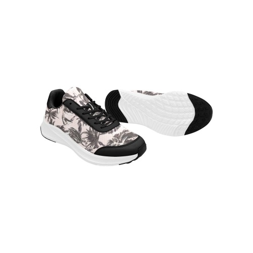 Obsession_tropical_palm_trees Women's Mudguard Running Shoes (Model 10092)