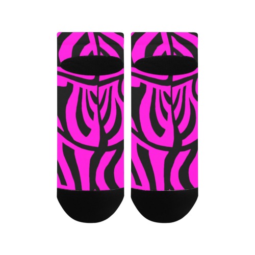 aaa pink Women's Ankle Socks