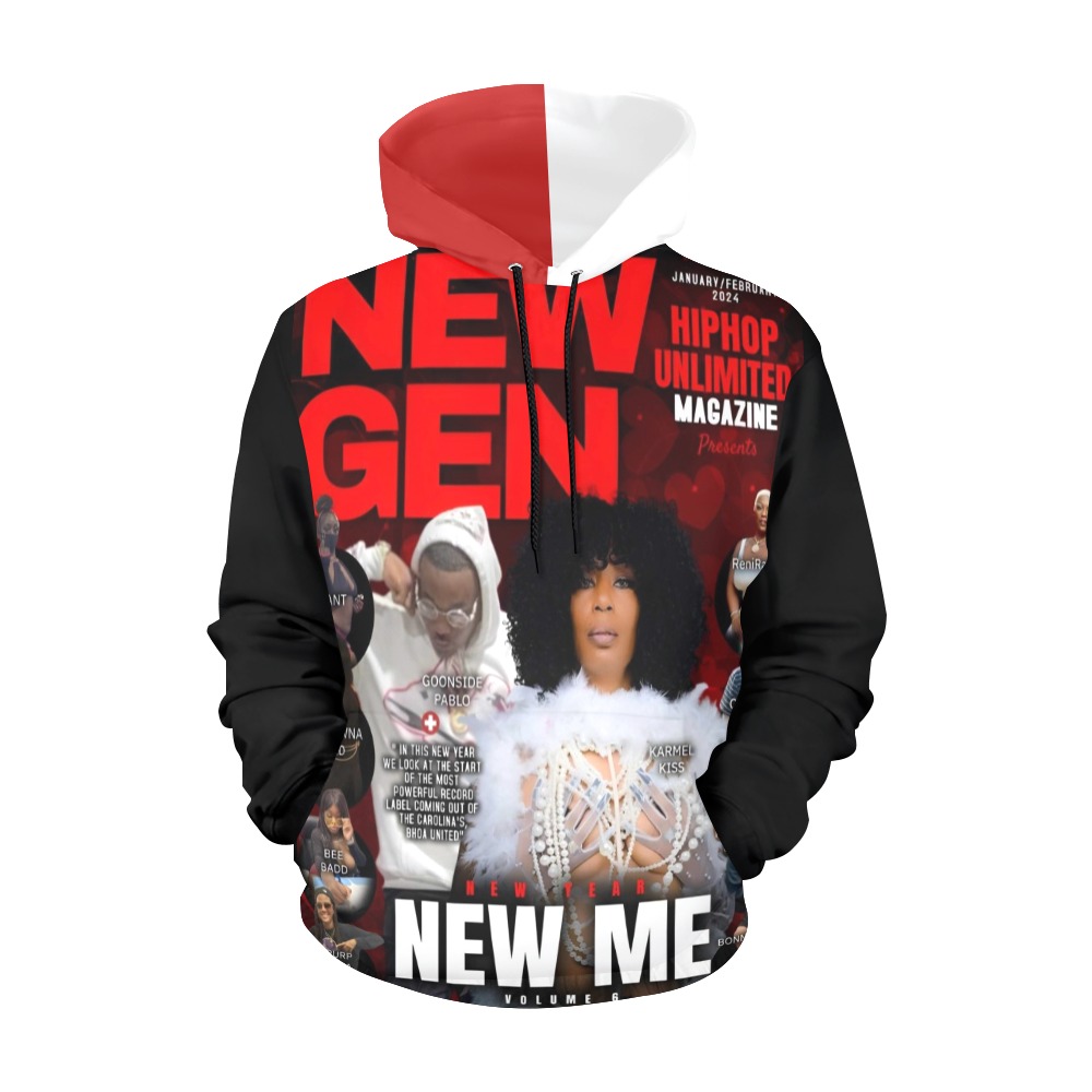 New Gen Volume 6 Hoodies All Over Print Hoodie for Men (USA Size) (Model H13)