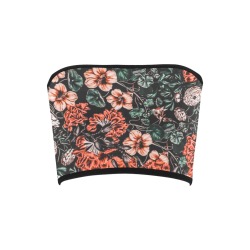 Cold Flower summer Bandeau Top