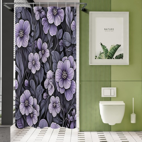 Fabulous Florals 36 Shower Curtain 48"x72"