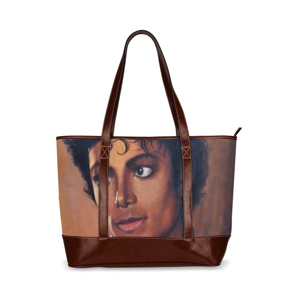 Michael-Jackson Tote Handbag (Model 1642)