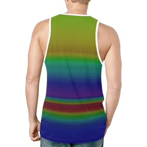 spectrum of colours New All Over Print Tank Top for Men (Model T46)