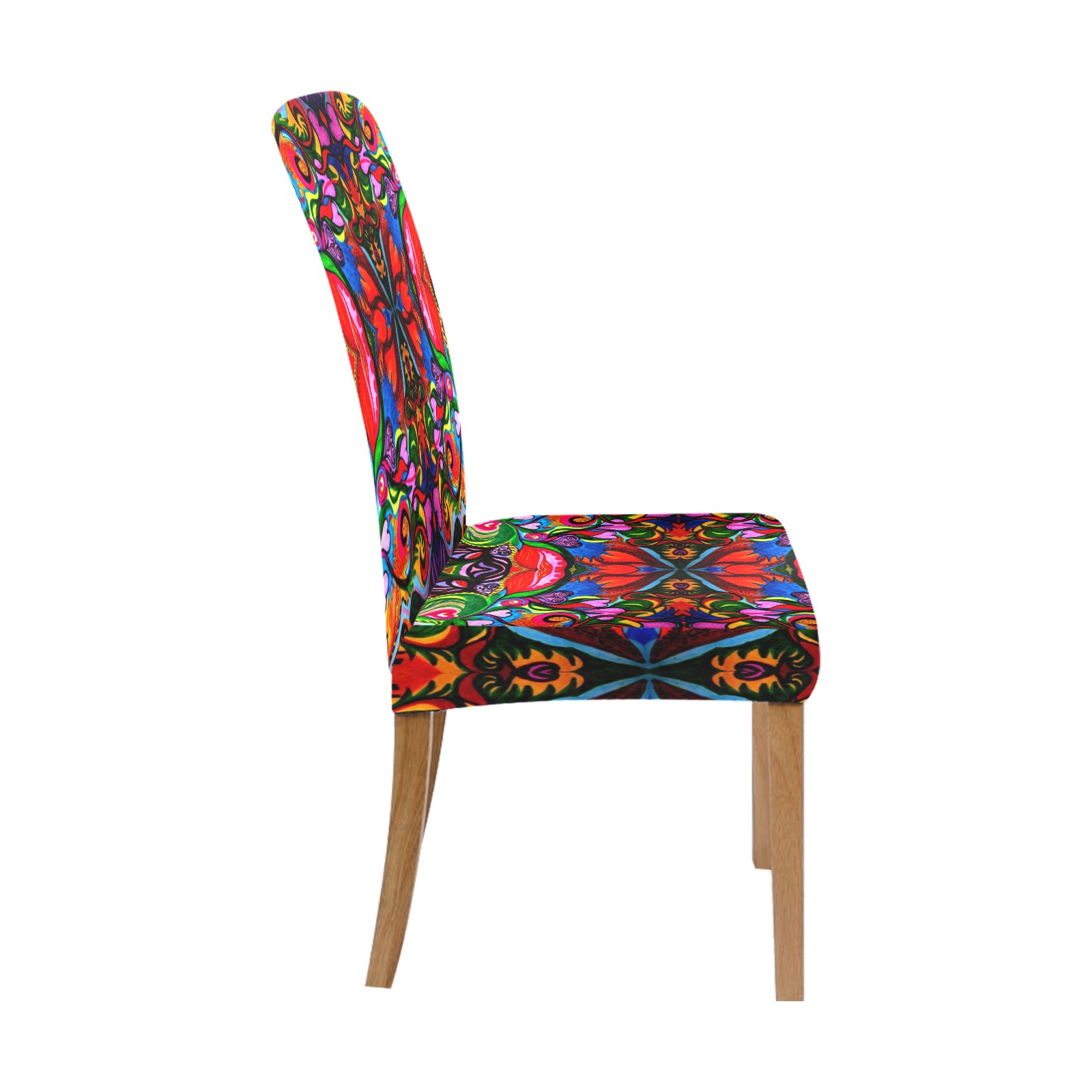BOHO Night Garden Removable Dining Chair Cover