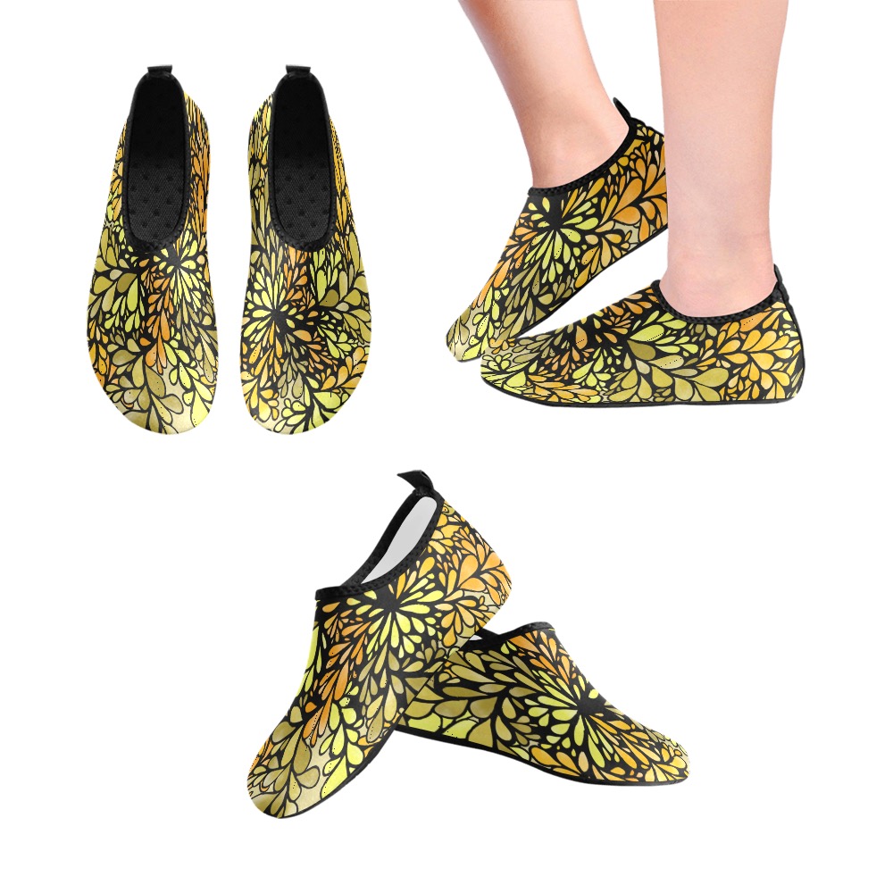 Citrus Splash Women's Slip-On Water Shoes (Model 056)