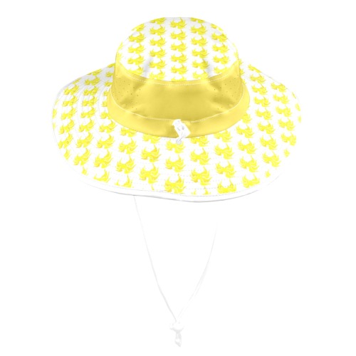 Sun Droop Wide Brim Bucket Hat