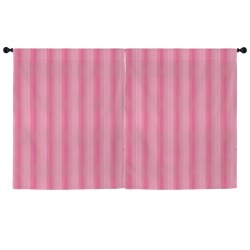 Fuchsia Flow Window Curtain 52"x63" (2-Piece)