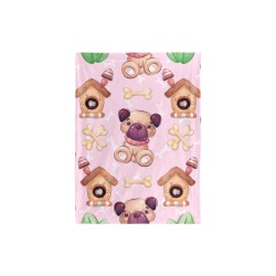 Pug Baby Blanket 30x40 Baby Blanket 30"x40"