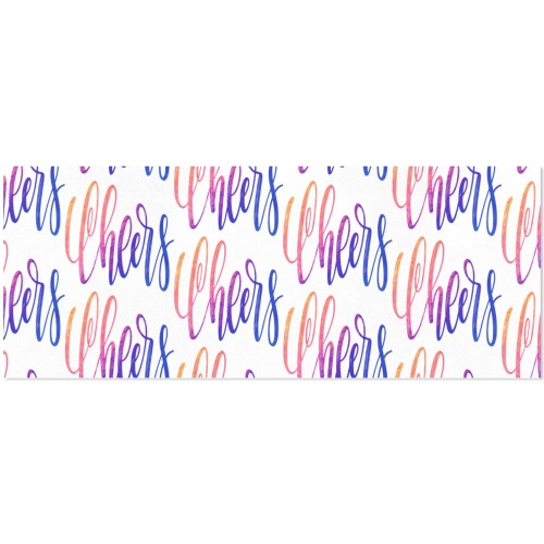 Cheers! Merry Christmas! Gift Wrapping Paper 58"x 23" (4 Rolls)