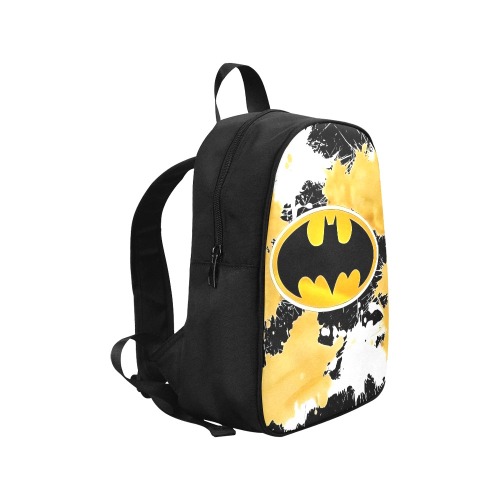 Batman 1 Fabric School Backpack (Model 1682) (Medium)